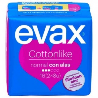 COMPRESA EVAX COTTON ALAS 16